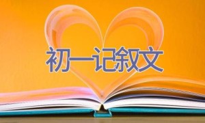 初一记叙文