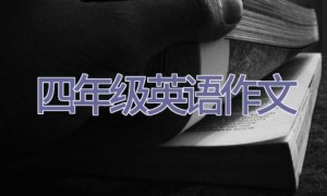 四年级英语作文