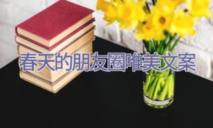 春天的朋友圈唯美文案