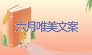 六月唯美文案
