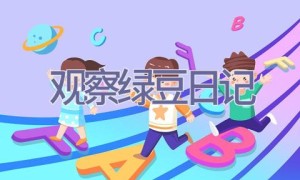 观察绿豆日记