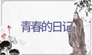 青春的日记