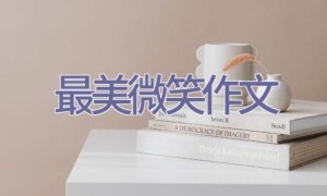 最美微笑作文