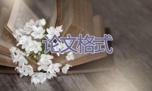 论文格式
