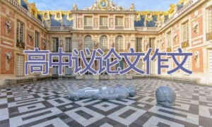 高中议论文作文
