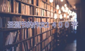 圣诞节的作文1400字