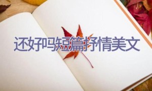 还好吗短篇抒情美文