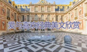 爱与喜欢经典美文欣赏