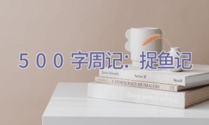 500字周记：捉鱼记