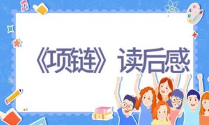 《项链》读后感