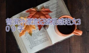 鲁滨孙漂流记读后感范文300字