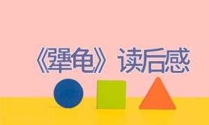 《犟龟》读后感