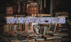 谁的青春不迷茫读后感