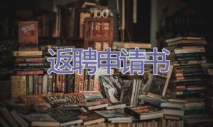 返聘申请书