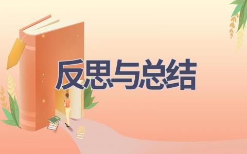 反思与总结(16篇范文）插图