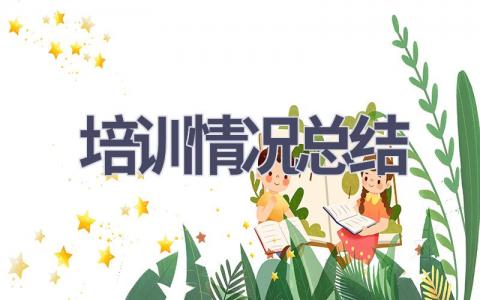 培训情况总结(15篇范文）插图