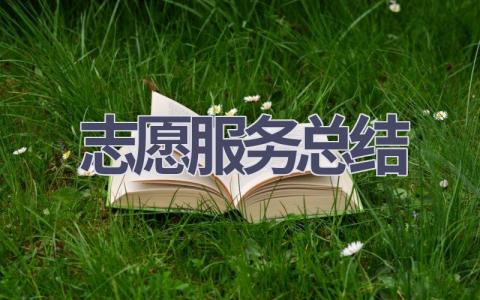 志愿服务总结(17篇范文）插图