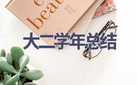大二学年总结(14篇范文）插图