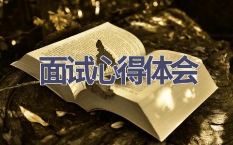 面试心得体会(15篇范文）插图