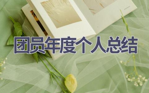 团员年度个人总结(13篇范文）插图