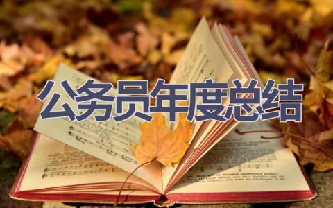 公务员年度总结(15篇范文）插图