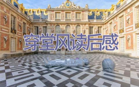 穿堂风读后感插图