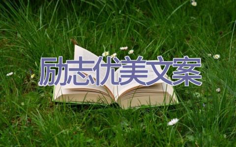 励志优美文案插图