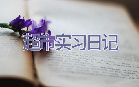 超市实习日记插图